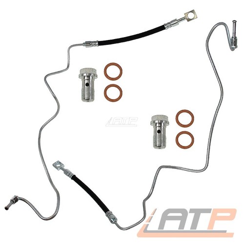 Bremsleitung hinten - 2x,